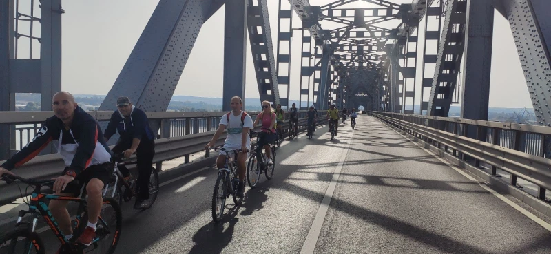 След като бе отложен със седмица, традиционният велопоход Русе-Гюргево тръгва днес
