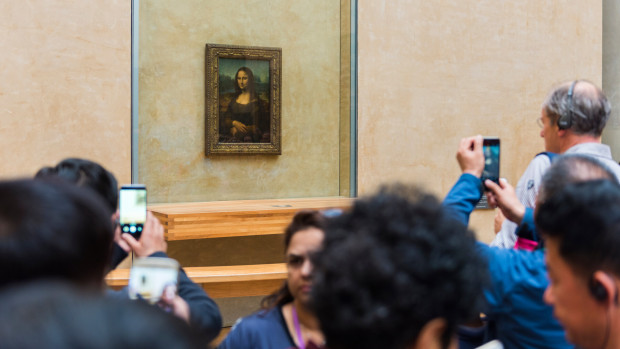 Известната творба Мона Лиза на Леонардо да Винчи може да