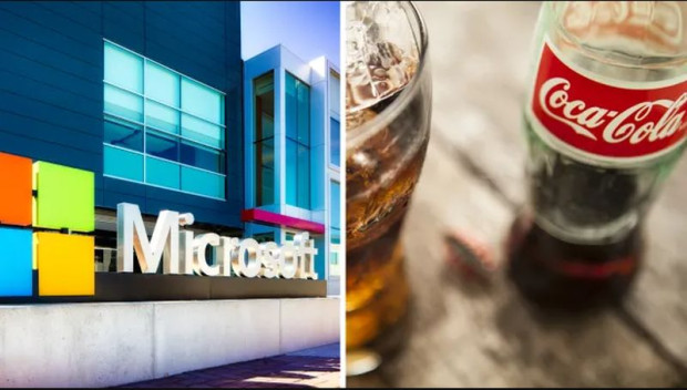 Microsoft заяви че Coca Cola е подписала петгодишна сделка на