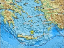 Серия земетресения със сила до 4,2 по Рихтер разлюляха гръцкия остров Крит
