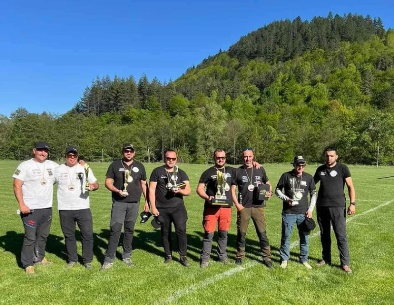 Отборът на Михалково с първо място в турнира по спортен риболов "Trout cup Devin 2024"