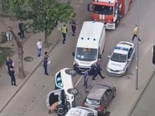 Три автомобила са замесени в опасната каскада в "Кючука" в Пловдив