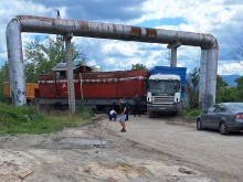 Локомотив блъсна камион на малко познат прелез в Пловдив