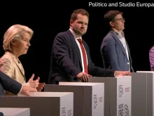 Фон дер Лайен се изправи срещу всички кандидати за ЕК в дебат