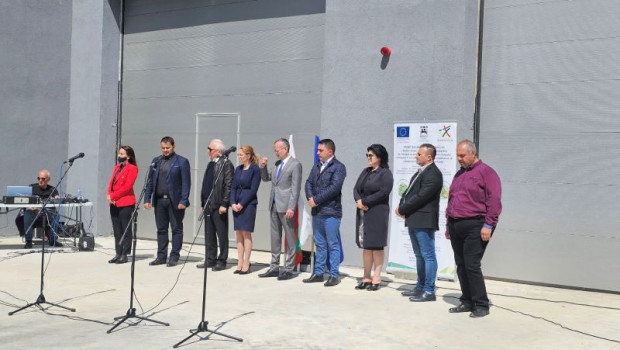TD Проведе се официална церемония по откриването на Анаеробната инсталация за разделно