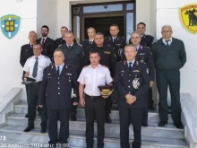 Директорът на ГД "Гранична полиция" се срещна на ГКПП "Промахон" с главен полицейски инспектор за Северна Гърция