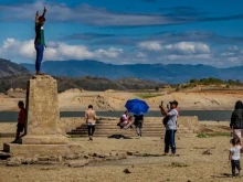 Язовир във Филипините пресъхна и разкри руините на древен град