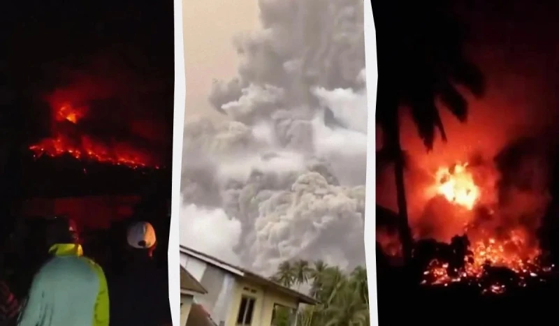 В Индонезия евакуираха 12 000 души заради изригване на опасен вулкан