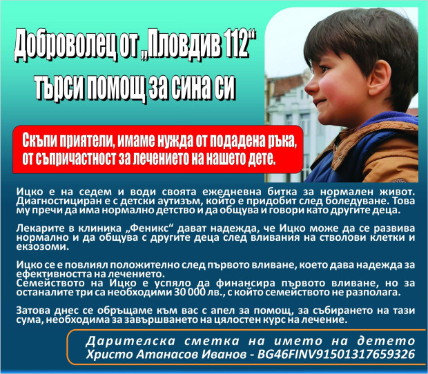 TD В навечерието на най светлите християнски празници Доброволно формирование Пловдив 112