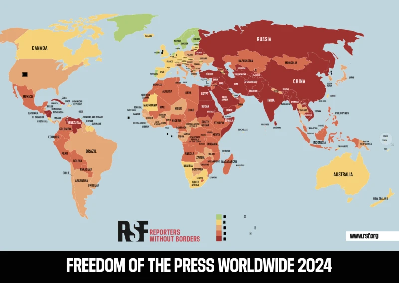 България се изкачва в класацията за свобода на словото, но докладът на 