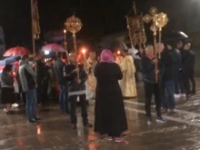 В най-тъжния ден от Страстната седмица: Литийно шествие в Благоевград