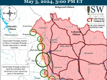 ISW: Руските сили напредват до Авдеевка, Донецк и Купянск, ВСУ удържат Часов Яр