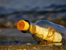 Писмо в бутилка изплува на плаж край Варна