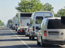 Адско задръстване на Околовръстното на Пловдив, шофьорите изнервени до краен предел
