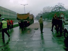 Реконструкцията на бул. "България" спря до ул. "Огражден" заради движение на две нива