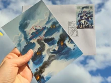 Навръх годишнината от края на ВСВ: В Украйна пуснаха пощенски марки с унищожаването на руския флот