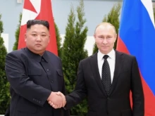 За 9 май Ким Чен-ун пожела победа на Путин "в битката срещу империалистите"