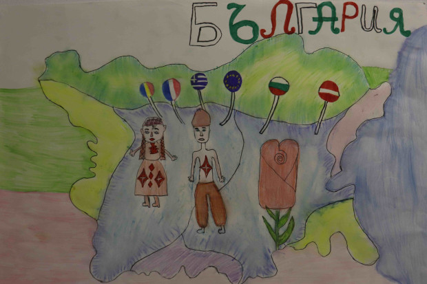 TD 65 рисунки на ученици от България и Република Северна Македония
