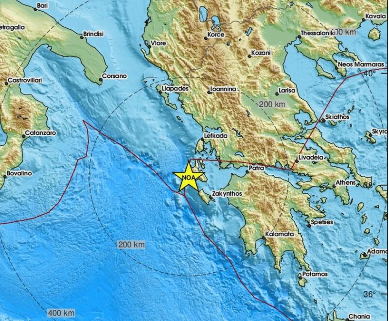 Много силно земетресение разтърси Гърция
