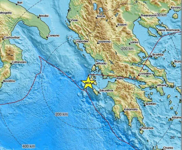 Много силно земетресение разтърси съседката ни Гърция Това стана ясно