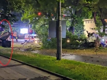 Абсолютно неразпознаваем е джипът, в който са загинали младежите