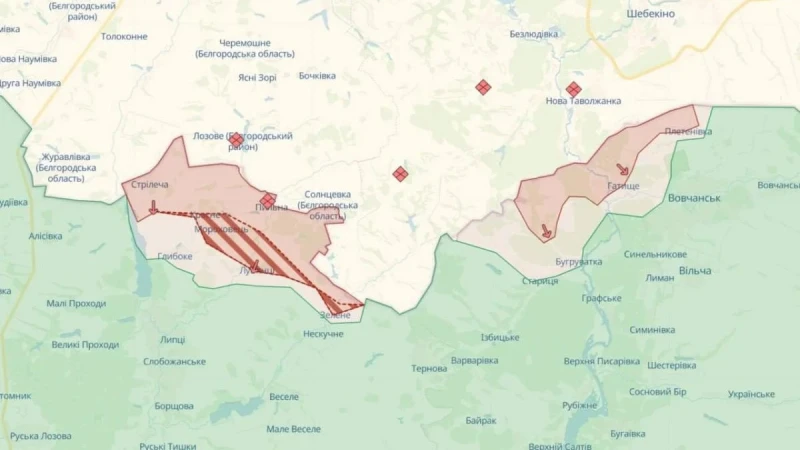 DeepState: Русия пое контрол над още три села в Харковска област