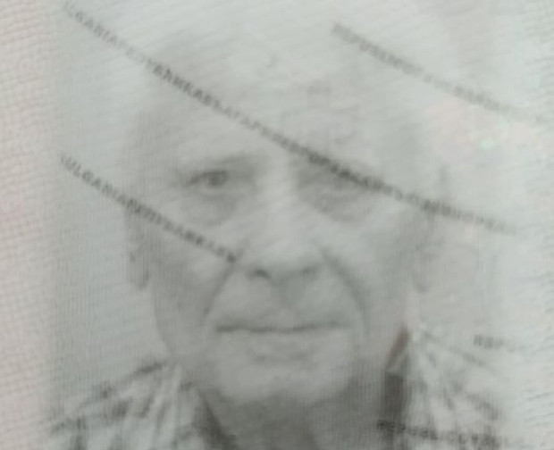</TD
>Мъж изчезна в Русе. Казва се Йордан Игнатов, на 85-годинишна