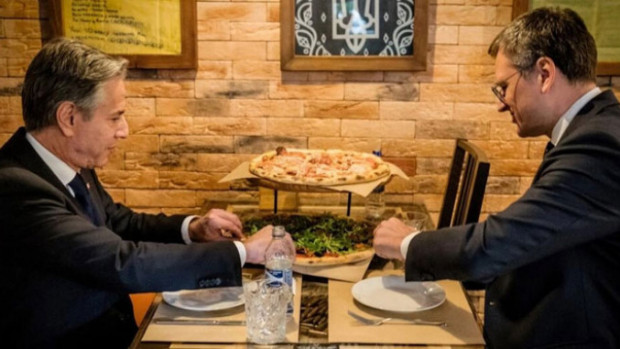 Държавният секретар на САЩ Антъни Блинкен и украинският външен министър
