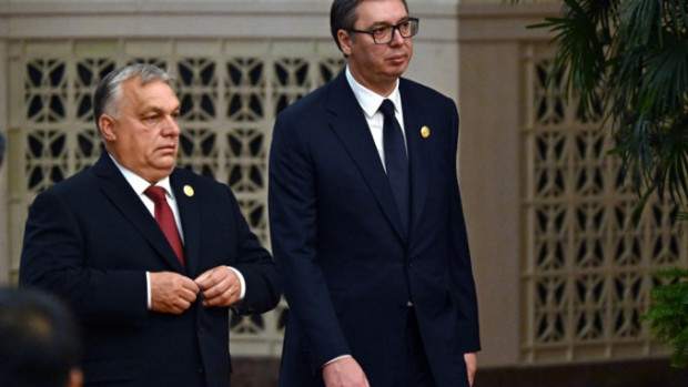 Президентът на Сърбия Александър Вучич и премиерът на Унгария Виктор Орбан ще