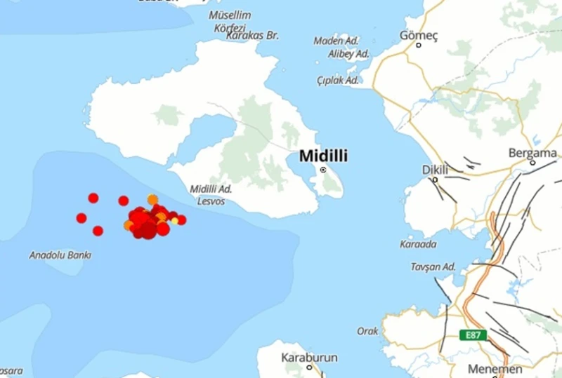 Гърция не спира да се тресе: 44 земетресения край Лесбос само тази сутрин