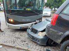 Катастрофа с автобус в Пловдив