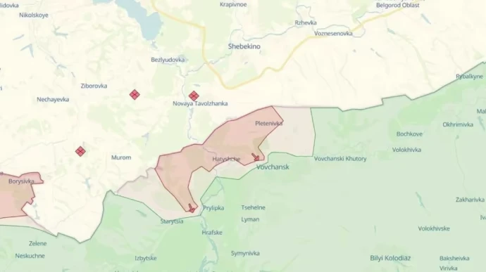 Генщабът на Украйна: ВСУ контраатакуват във Волчанския район