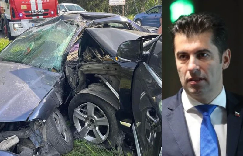 Кирил Петков след катастрофата: Возих се на задната седалка в колата и имах само изкарване на въздуха