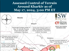 ISW: Руското настъпление в Харковска област е част от плана за създаване на "буферна зона"