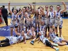 Русе отново има шампиони: Момичетата на баскетболен клуб Дунав-Русе завоюваха титлата