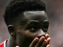 Арсенал ще преследва чудото без Букайо Сака