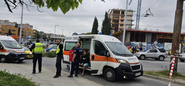 Тежък инцидент по-рано днес във Варна. 27-годишен шофьор не успя