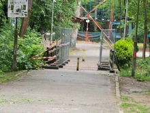 Стана ясно кога ще приключи ремонтът на дървения мост при парк "Бачиново"