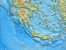 Трус от 3,5 по Рихтер удари гръцкия остров Крит