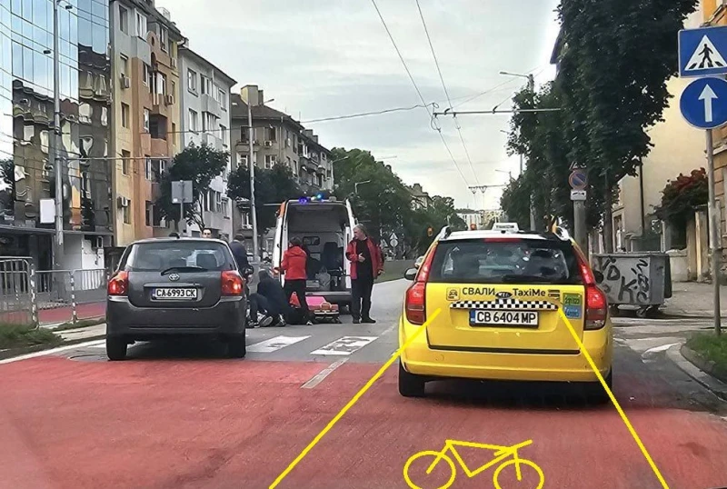 Първа информация за състоянието на блъснатата пешеходка в София