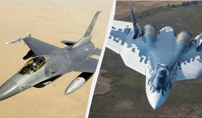 Newsweek сравни руските Су-57 с американските F-16, които трябва да получи Украйна