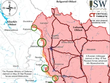 ISW: Русия щурмува Харковска област с "африкански наемници", придвижва се при Кременная и Часов Яр
