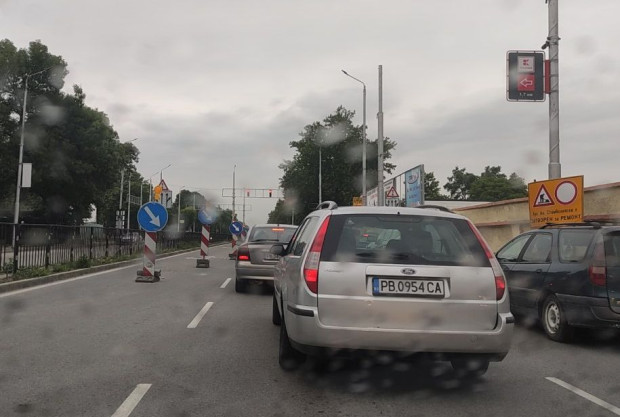 </TD
>Безумие на пътя - така читател на Plovdiv24.bg озаглави сигнала