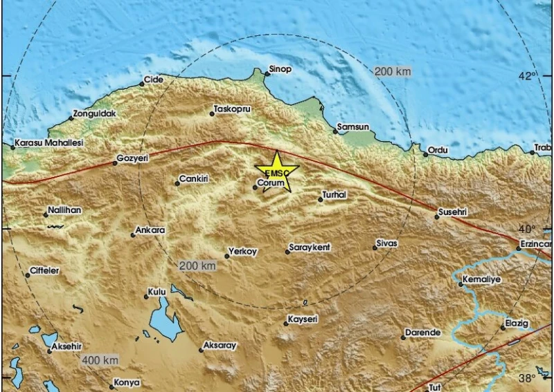 Земетресение от 4,2 по Рихтер разлюля Турция