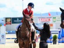 Десислава Миланова спечели "Златната верига" на Световната купа по конен спорт