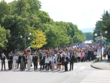 Кметът и областният управител поведоха шествието за 24 май в Шумен