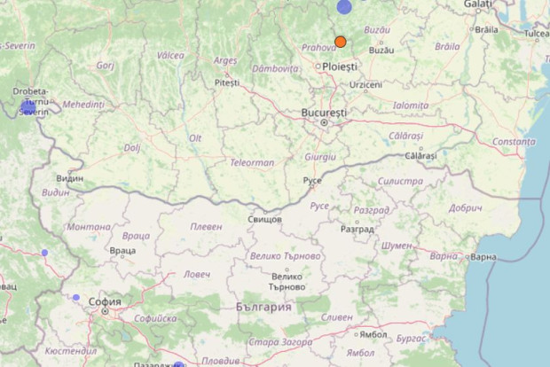 Земетресение е регистрирано в северната ни съседка Румъния късно снощи,
