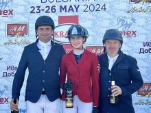 Деси Миланова с трета победа на "Златната верига" на Световната купа по конен спорт