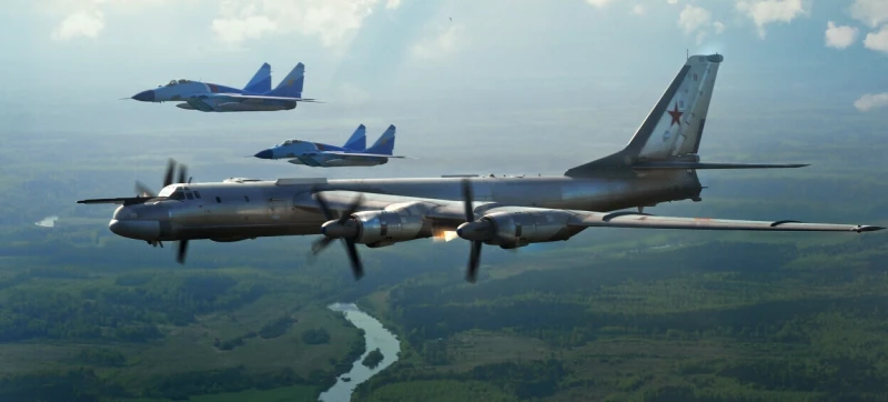 Украинските ВВС: Русия удари с дронове и ракети "Кинжал", изстреляни от МиГ-31К и Ту-95МС