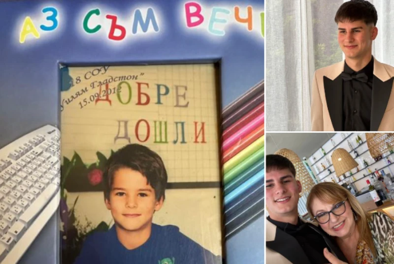 Обичана българска певица изпрати внук абитуриент